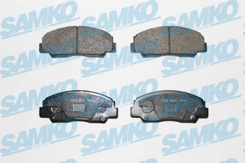 Samko 5SP381 - Гальмівні колодки, дискові гальма autocars.com.ua