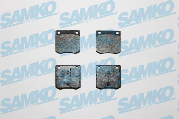 Samko 5SP394 - Тормозные колодки, дисковые, комплект avtokuzovplus.com.ua