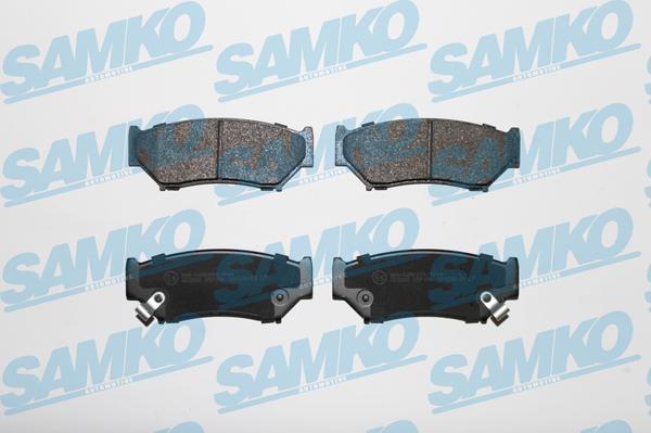 Samko 5SP396 - Тормозные колодки, дисковые, комплект avtokuzovplus.com.ua