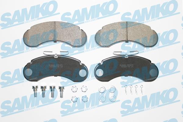 Samko 5SP415 - Гальмівні колодки, дискові гальма autocars.com.ua
