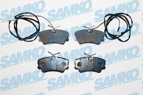 Samko 5SP421 - Гальмівні колодки, дискові гальма autocars.com.ua