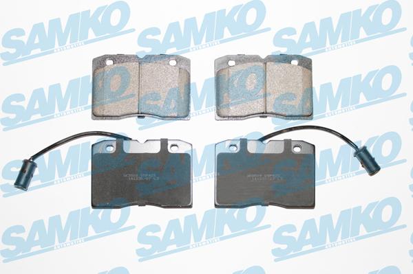 Samko 5SP425 - Гальмівні колодки, дискові гальма autocars.com.ua