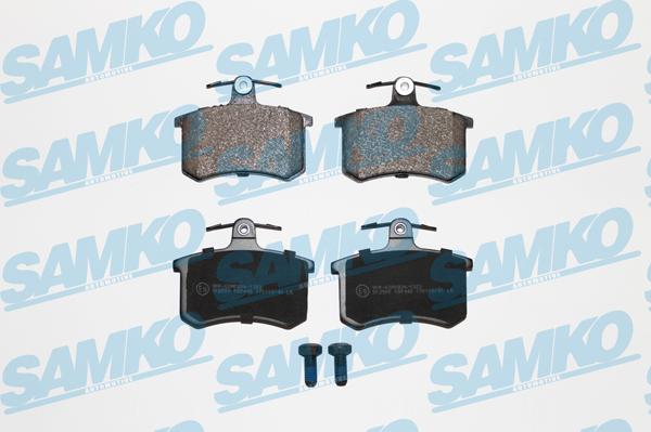 Samko 5SP440 - Тормозные колодки, дисковые, комплект avtokuzovplus.com.ua