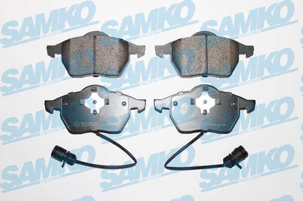 Samko 5SP453 - Тормозные колодки, дисковые, комплект avtokuzovplus.com.ua