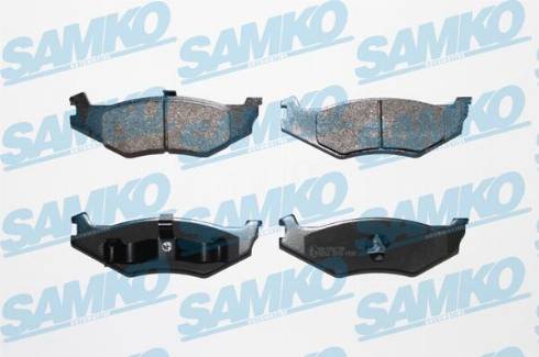 Samko 5SP456 - Гальмівні колодки, дискові гальма autocars.com.ua