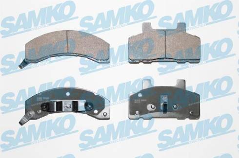 Samko 5SP460 - Гальмівні колодки, дискові гальма autocars.com.ua