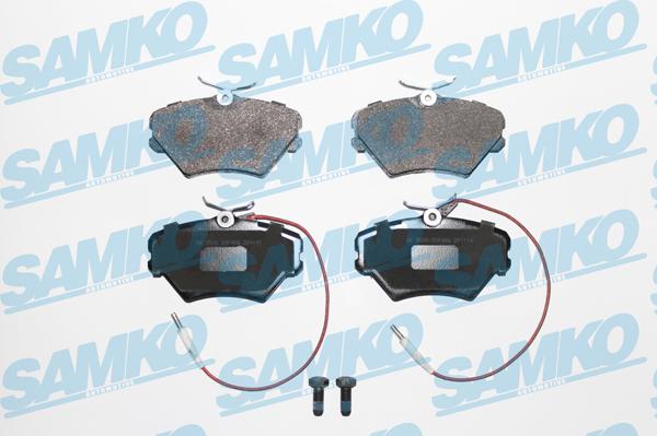 Samko 5SP469 - Гальмівні колодки, дискові гальма autocars.com.ua