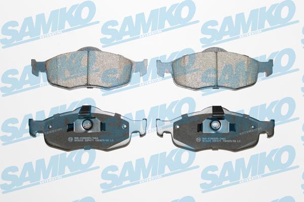 Samko 5SP471 - Тормозные колодки, дисковые, комплект avtokuzovplus.com.ua