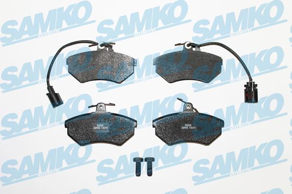 Samko 5SP495 - Гальмівні колодки, дискові гальма autocars.com.ua