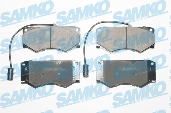 Samko 5SP499 - Гальмівні колодки, дискові гальма autocars.com.ua