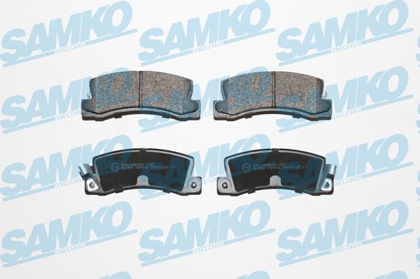 Samko 5SP514 - Гальмівні колодки, дискові гальма autocars.com.ua