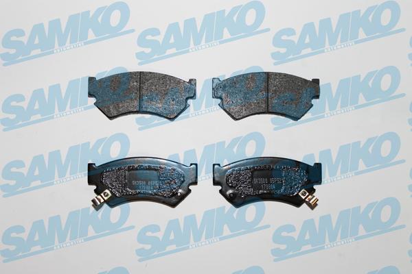 Samko 5SP521 - Тормозные колодки, дисковые, комплект avtokuzovplus.com.ua