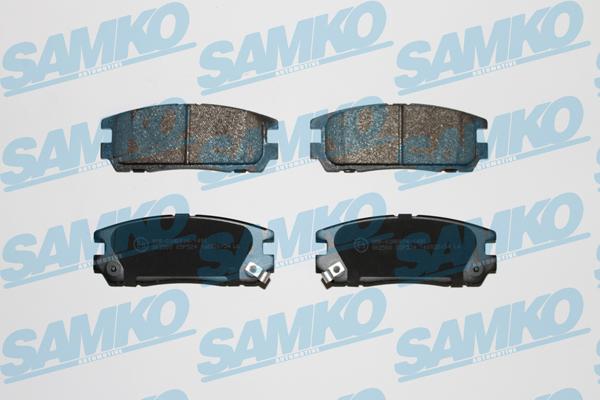 Samko 5SP524 - Тормозные колодки, дисковые, комплект avtokuzovplus.com.ua