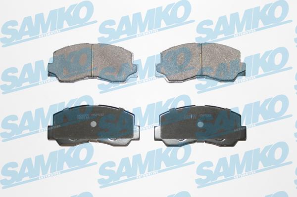 Samko 5SP532 - Гальмівні колодки, дискові гальма autocars.com.ua