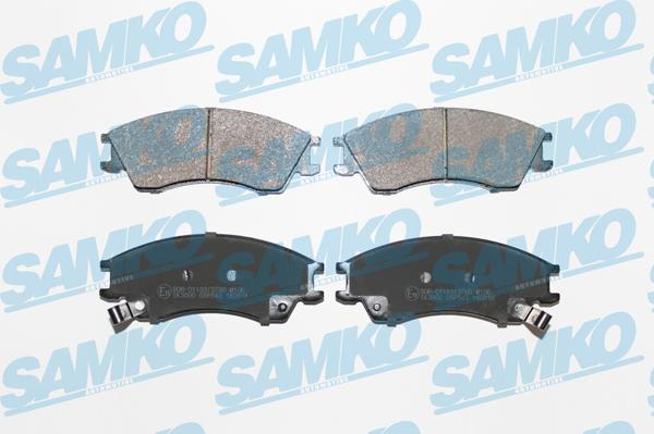 Samko 5SP543 - Гальмівні колодки, дискові гальма autocars.com.ua