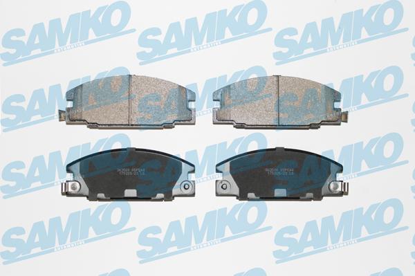 Samko 5SP544 - Тормозные колодки, дисковые, комплект avtokuzovplus.com.ua