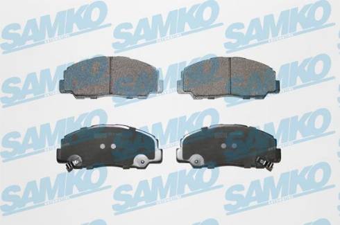 Samko 5SP549 - Гальмівні колодки, дискові гальма autocars.com.ua
