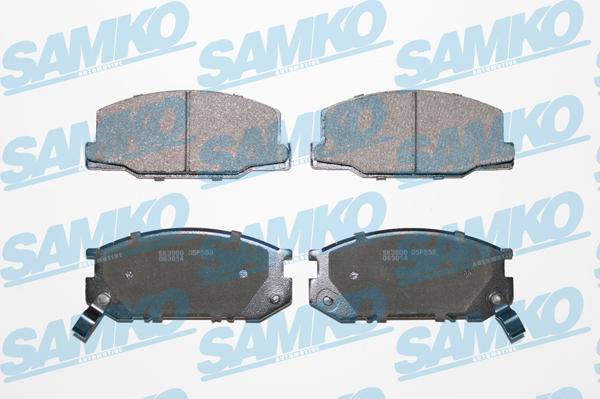 Samko 5SP553 - Тормозные колодки, дисковые, комплект avtokuzovplus.com.ua