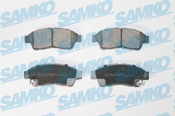 Samko 5SP561 - Тормозные колодки, дисковые, комплект avtokuzovplus.com.ua
