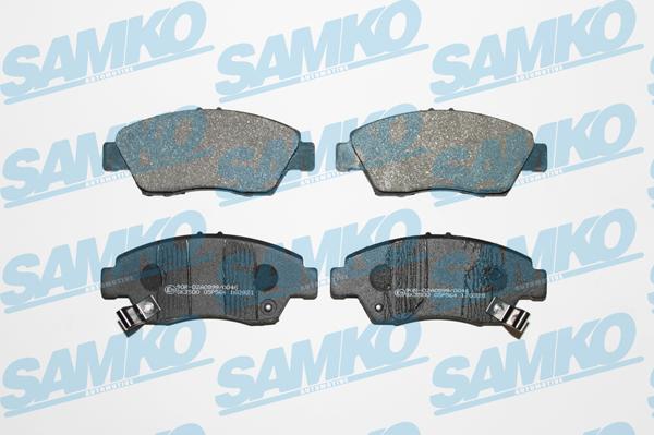 Samko 5SP564 - Тормозные колодки, дисковые, комплект avtokuzovplus.com.ua