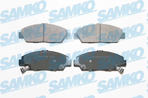 Samko 5SP567 - Гальмівні колодки, дискові гальма autocars.com.ua