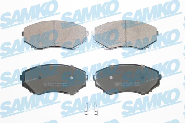 Samko 5SP570 - Гальмівні колодки, дискові гальма autocars.com.ua