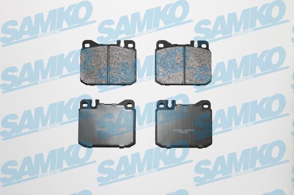 Samko 5SP572 - Тормозные колодки, дисковые, комплект avtokuzovplus.com.ua