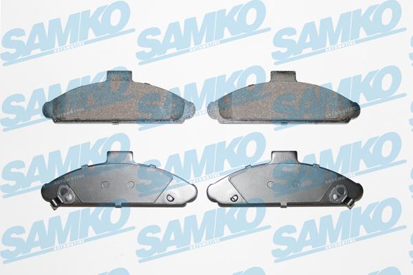 Samko 5SP579 - Гальмівні колодки, дискові гальма autocars.com.ua