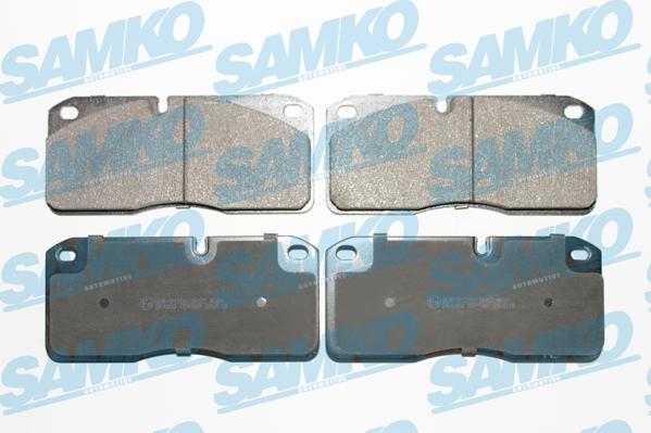 Samko 5SP586 - Тормозные колодки, дисковые, комплект avtokuzovplus.com.ua