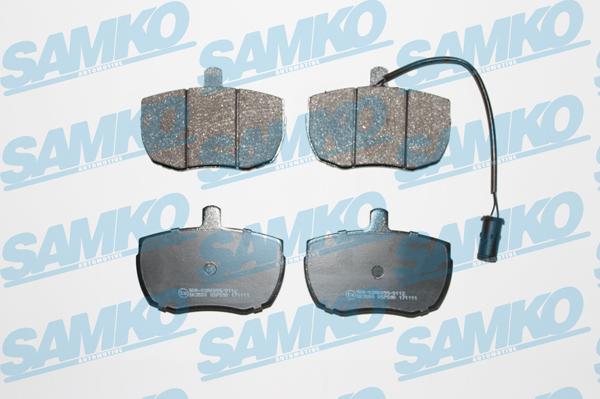 Samko 5SP590 - Гальмівні колодки, дискові гальма autocars.com.ua
