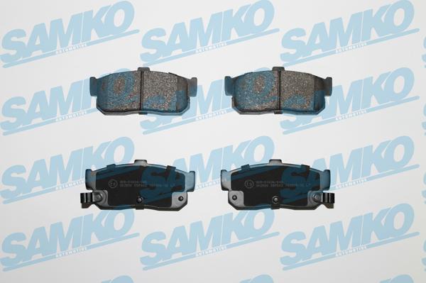 Samko 5SP602 - Тормозные колодки, дисковые, комплект avtokuzovplus.com.ua