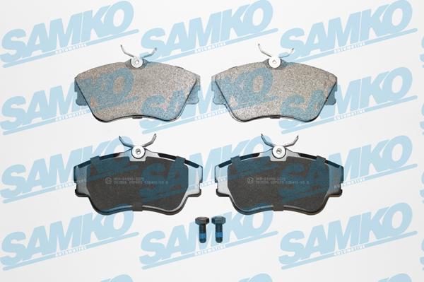 Samko 5SP605 - Тормозные колодки, дисковые, комплект avtokuzovplus.com.ua