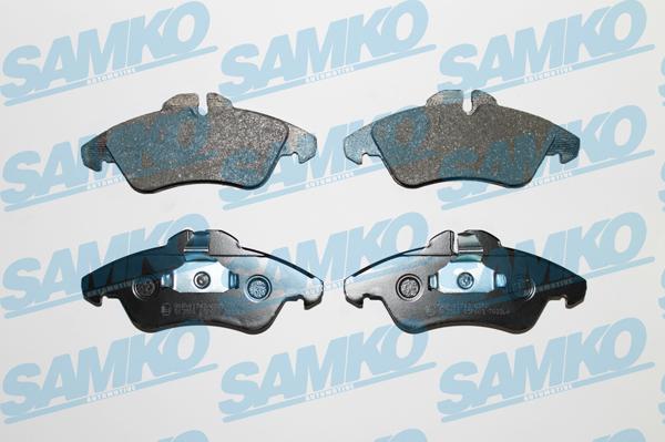 Samko 5SP608 - Тормозные колодки, дисковые, комплект avtokuzovplus.com.ua