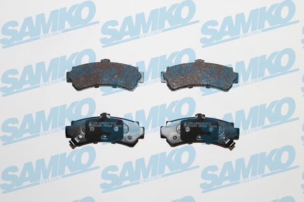 Samko 5SP624 - Тормозные колодки, дисковые, комплект avtokuzovplus.com.ua