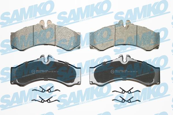 Samko 5SP633 - Гальмівні колодки, дискові гальма autocars.com.ua