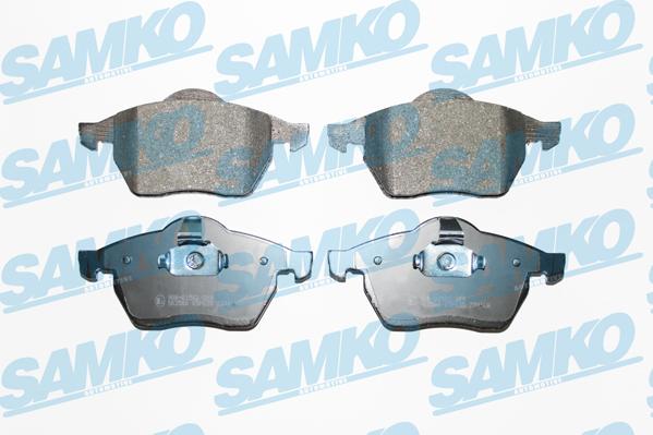 Samko 5SP635 - Тормозные колодки, дисковые, комплект avtokuzovplus.com.ua