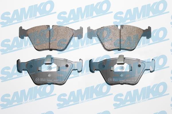 Samko 5SP649 - Тормозные колодки, дисковые, комплект avtokuzovplus.com.ua
