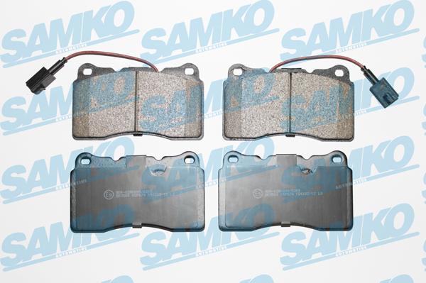 Samko 5SP674 - Гальмівні колодки, дискові гальма autocars.com.ua