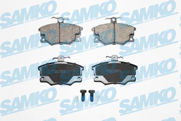Samko 5SP676 - Гальмівні колодки, дискові гальма autocars.com.ua