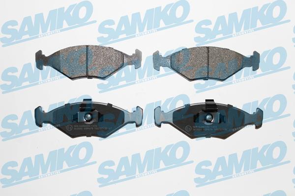 Samko 5SP679 - Гальмівні колодки, дискові гальма autocars.com.ua