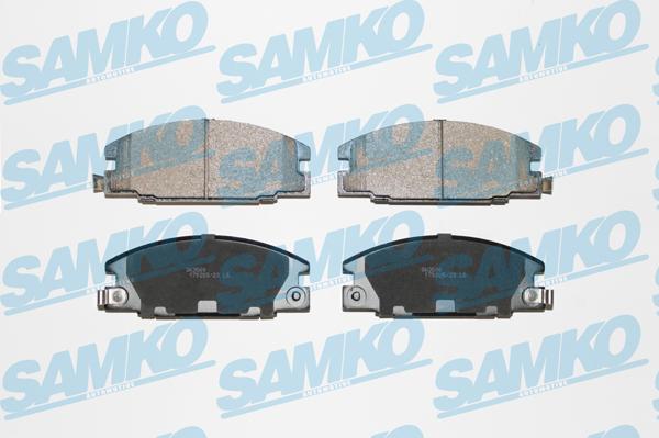 Samko 5SP685 - Гальмівні колодки, дискові гальма autocars.com.ua