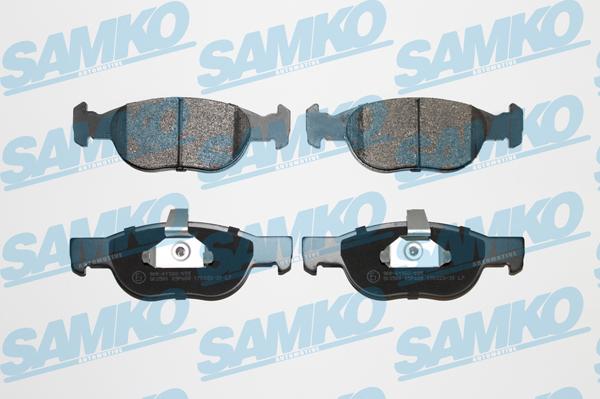 Samko 5SP688 - Гальмівні колодки, дискові гальма autocars.com.ua