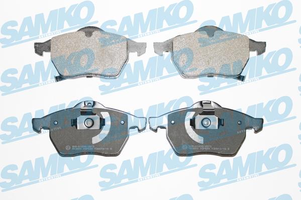 Samko 5SP689 - Тормозные колодки, дисковые, комплект avtokuzovplus.com.ua