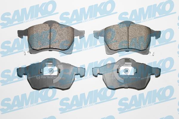 Samko 5SP690 - Гальмівні колодки, дискові гальма autocars.com.ua