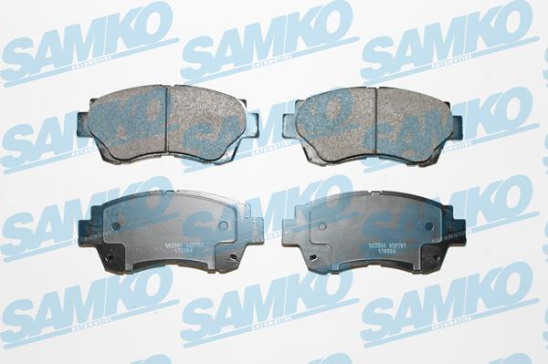 Samko 5SP701 - Гальмівні колодки, дискові гальма autocars.com.ua