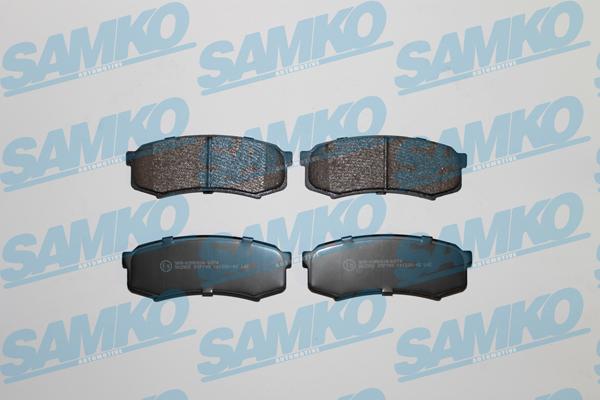 Samko 5SP749 - Тормозные колодки, дисковые, комплект avtokuzovplus.com.ua