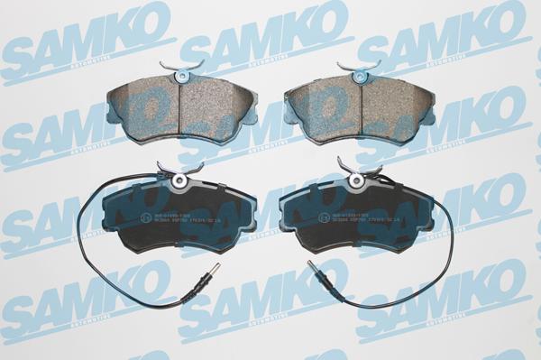 Samko 5SP750 - Гальмівні колодки, дискові гальма autocars.com.ua