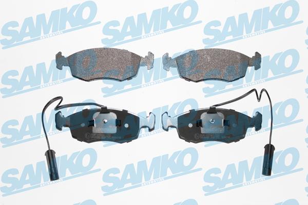 Samko 5SP755 - Гальмівні колодки, дискові гальма autocars.com.ua