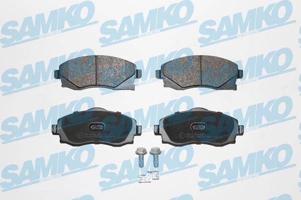 Samko 5SP758 - Гальмівні колодки, дискові гальма autocars.com.ua