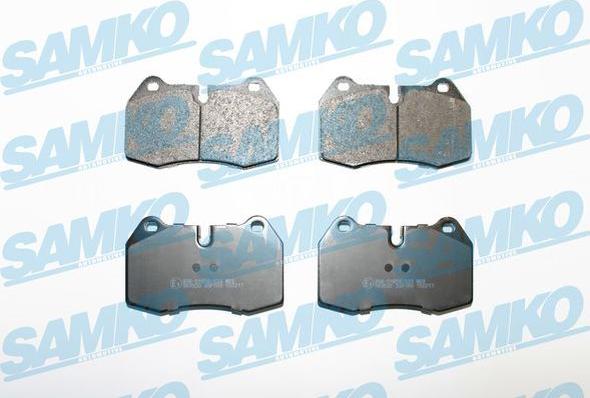 Samko 5SP769 - Гальмівні колодки, дискові гальма autocars.com.ua